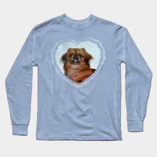 Cute Pekingese dog Long Sleeve T-Shirt